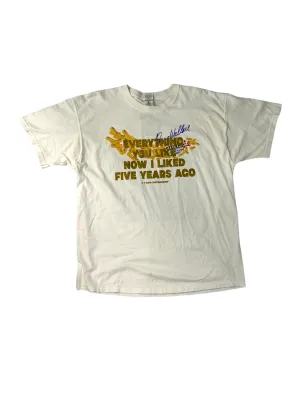 1-800 Vintage Now Kenny Wallace Stacker 2 Tee Size XL