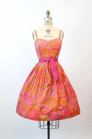 1950s VICKY VAUGHN hawaiian dress medium | new spring summer