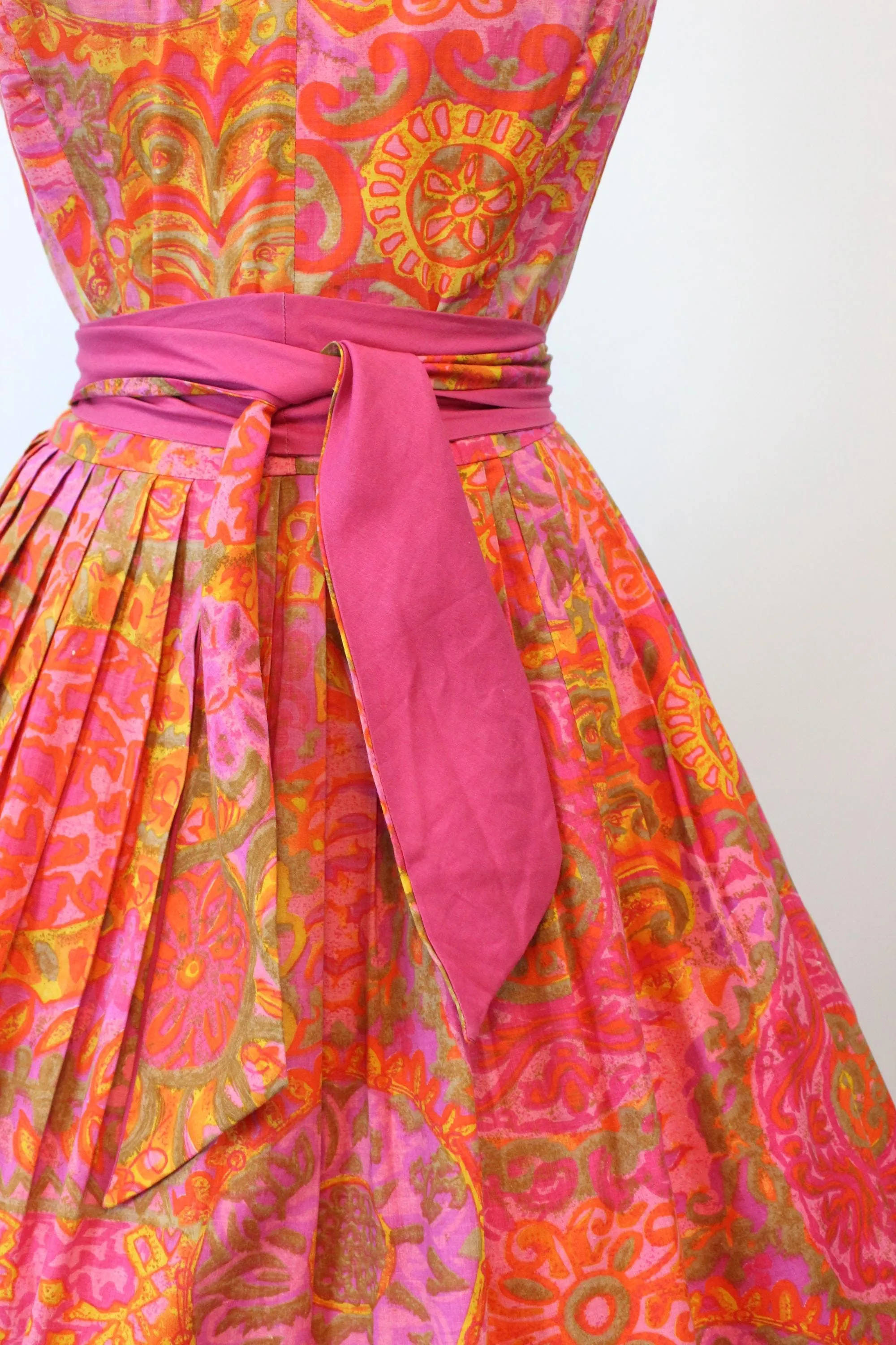 1950s VICKY VAUGHN hawaiian dress medium | new spring summer