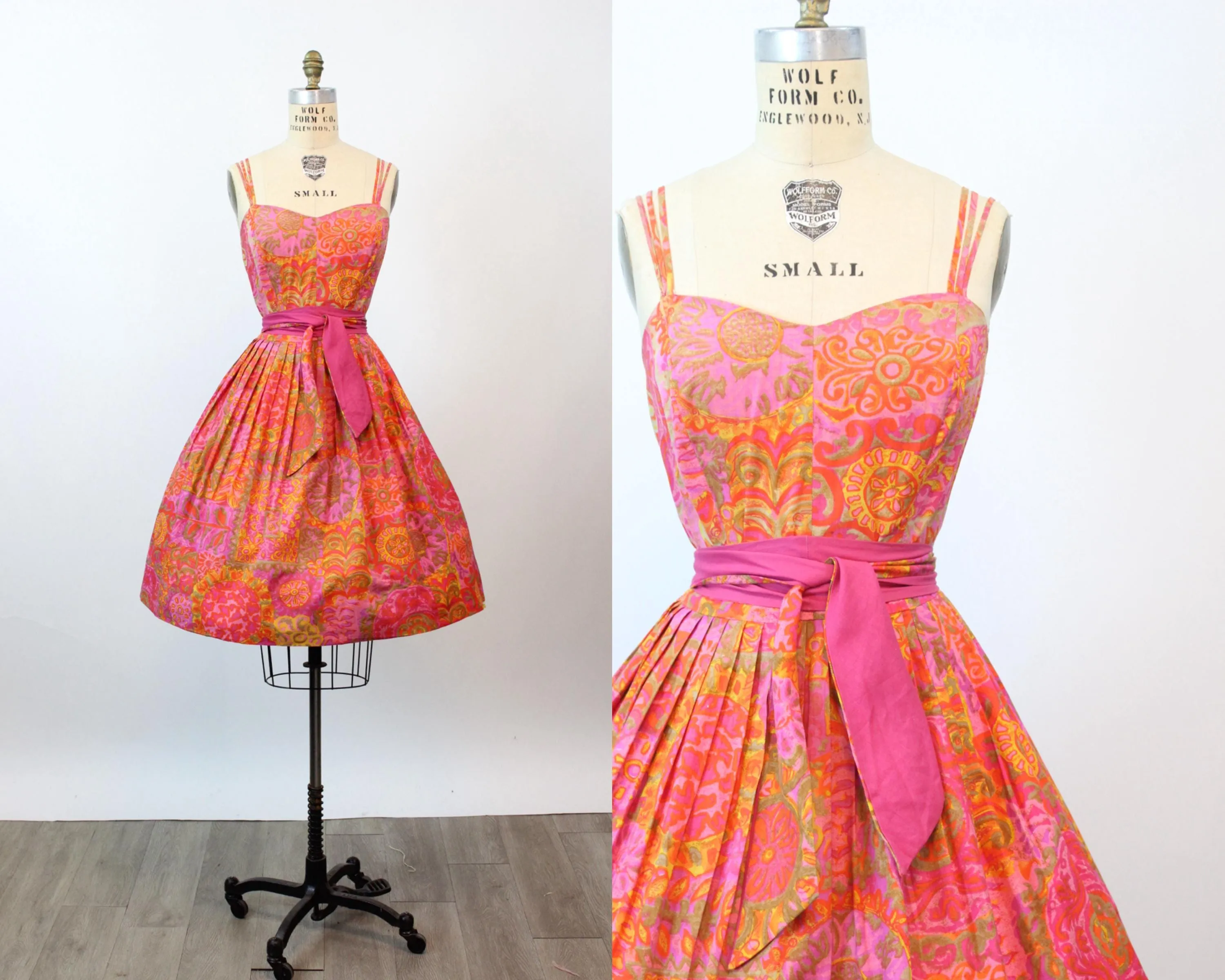 1950s VICKY VAUGHN hawaiian dress medium | new spring summer