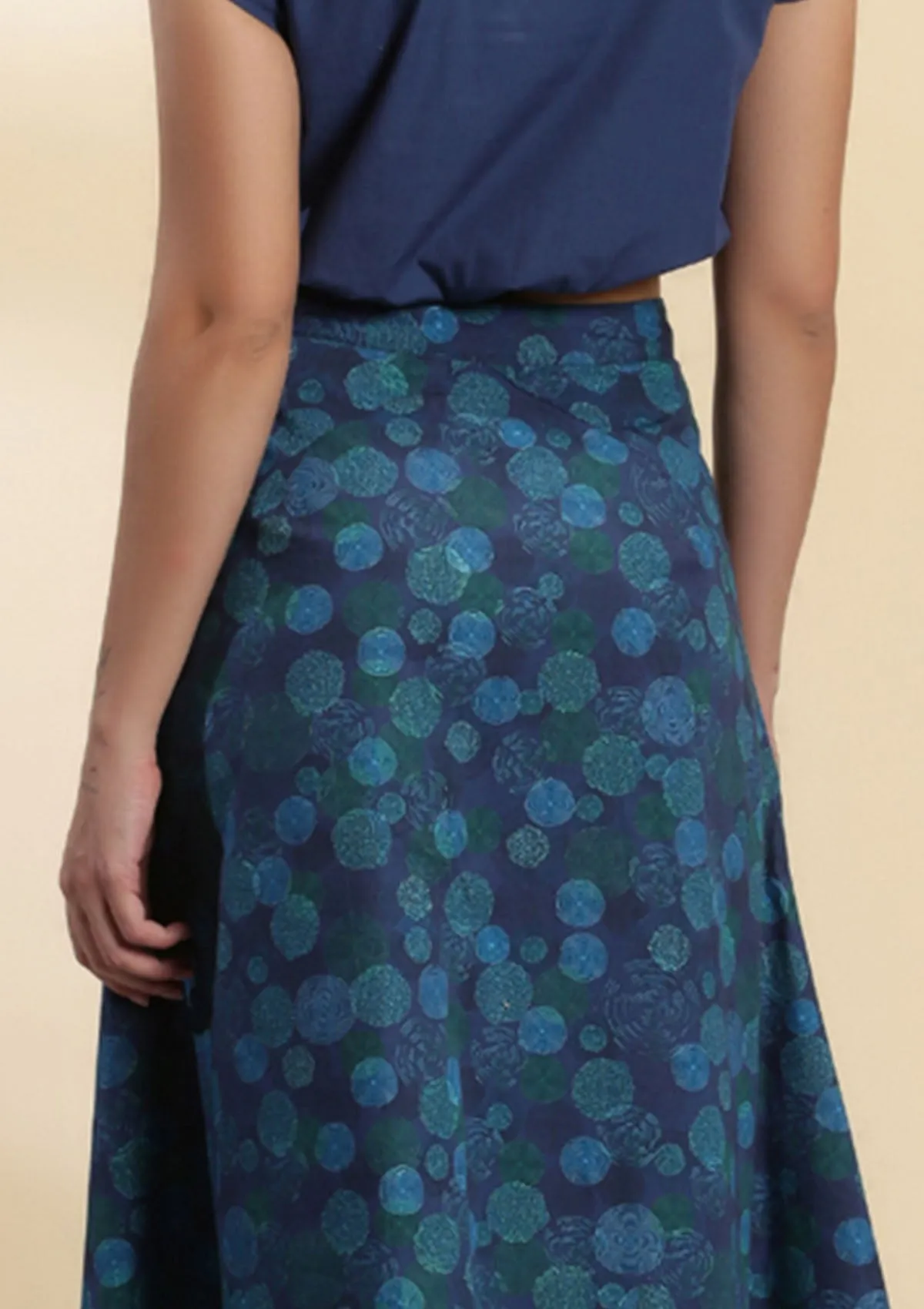 Aegean - Retro Printed Skirt