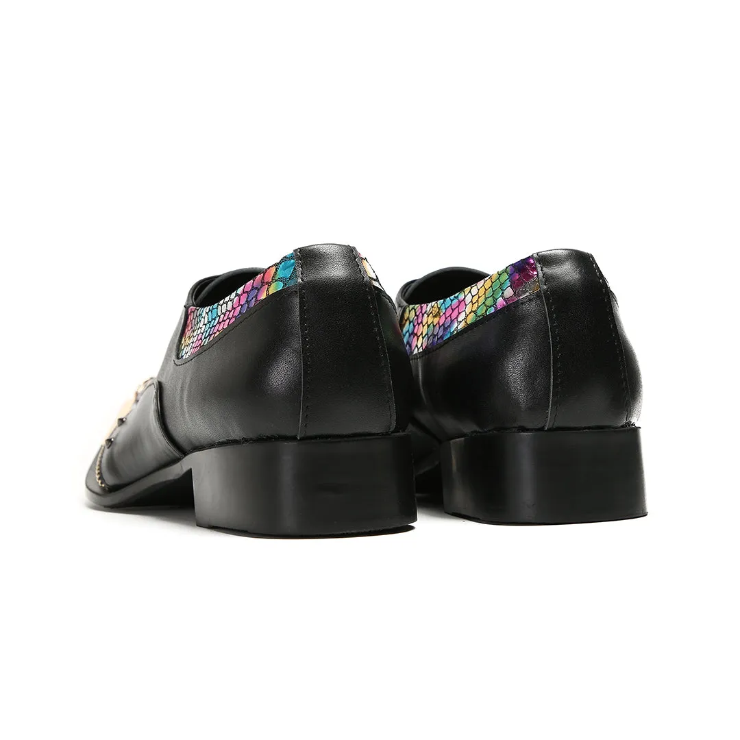 AOMISHOES™ Ascoltare Metal Tip Shoes 9213