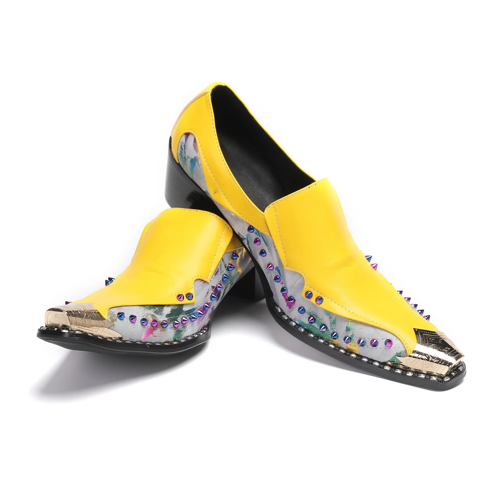 AOMISHOES™  Zitronenperlen Dress Shoes 9116