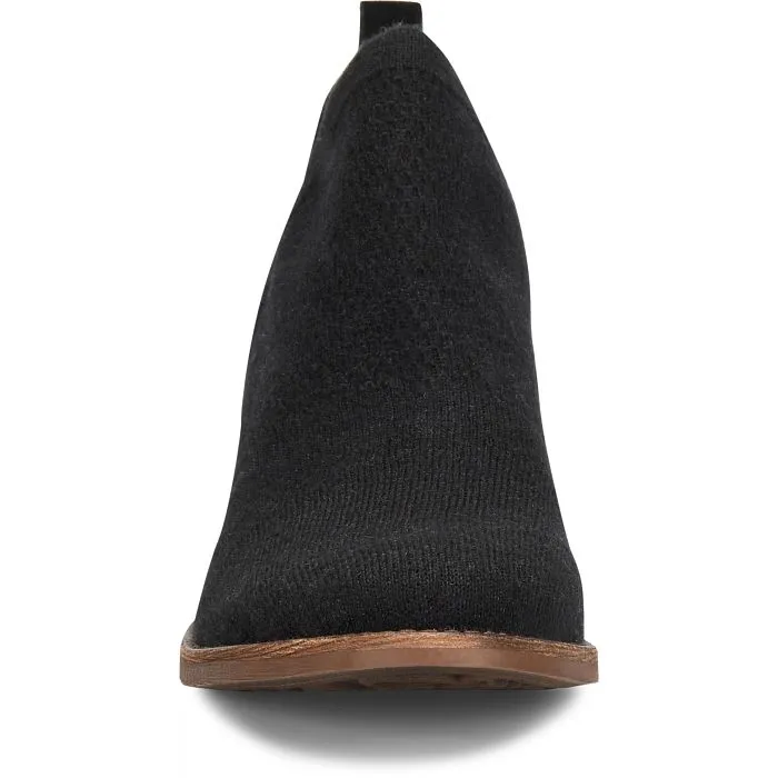 Arvada water resistant black knit booties