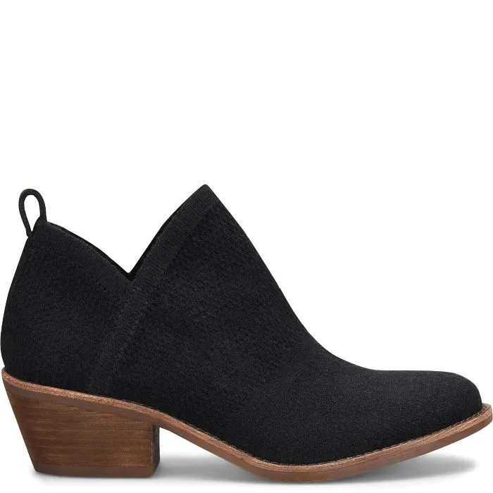 Arvada water resistant black knit booties