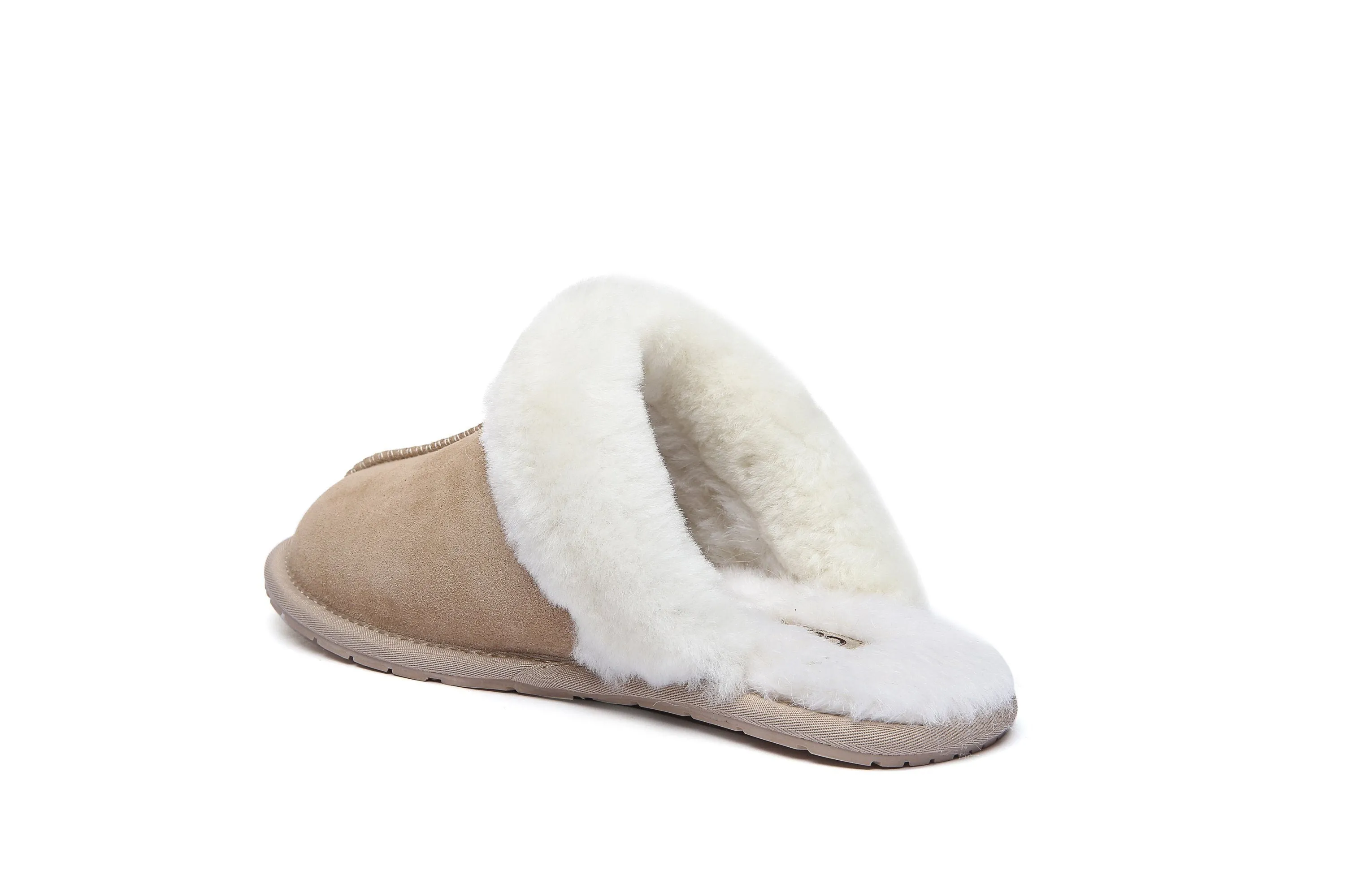 Australian Shepherd® Women And Men UGG Slippers Australia Premium Sheepskin Rosa Scuff