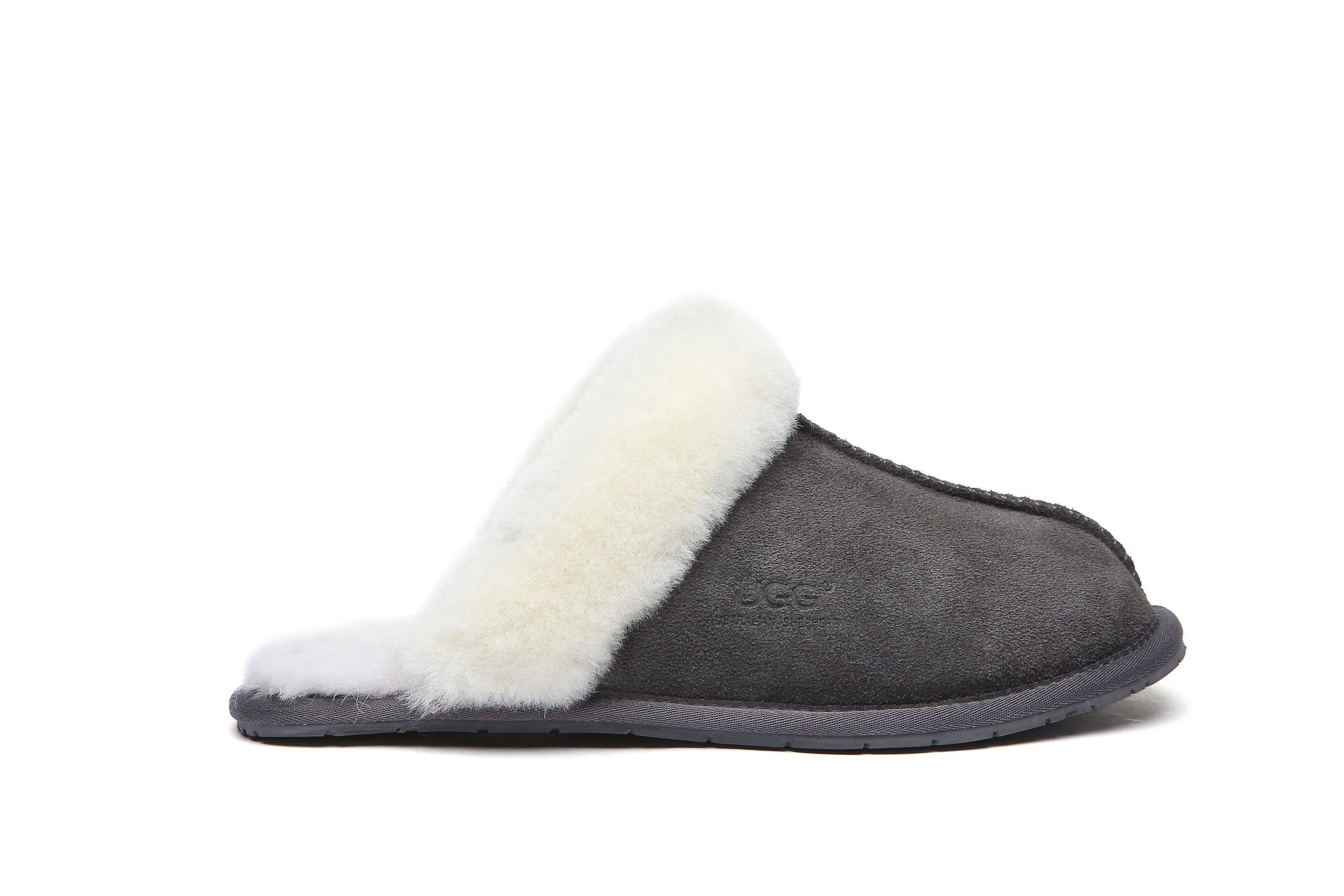 Australian Shepherd® Women And Men UGG Slippers Australia Premium Sheepskin Rosa Scuff