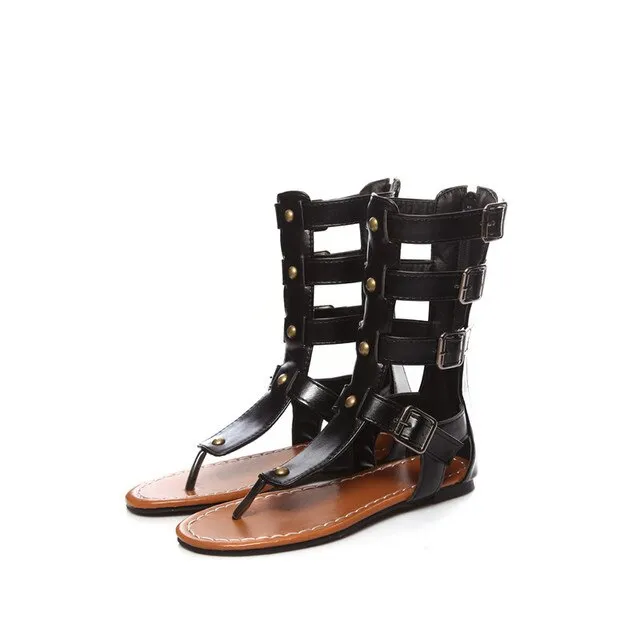 Buckle Strap Design Women's Gladiator Sandals