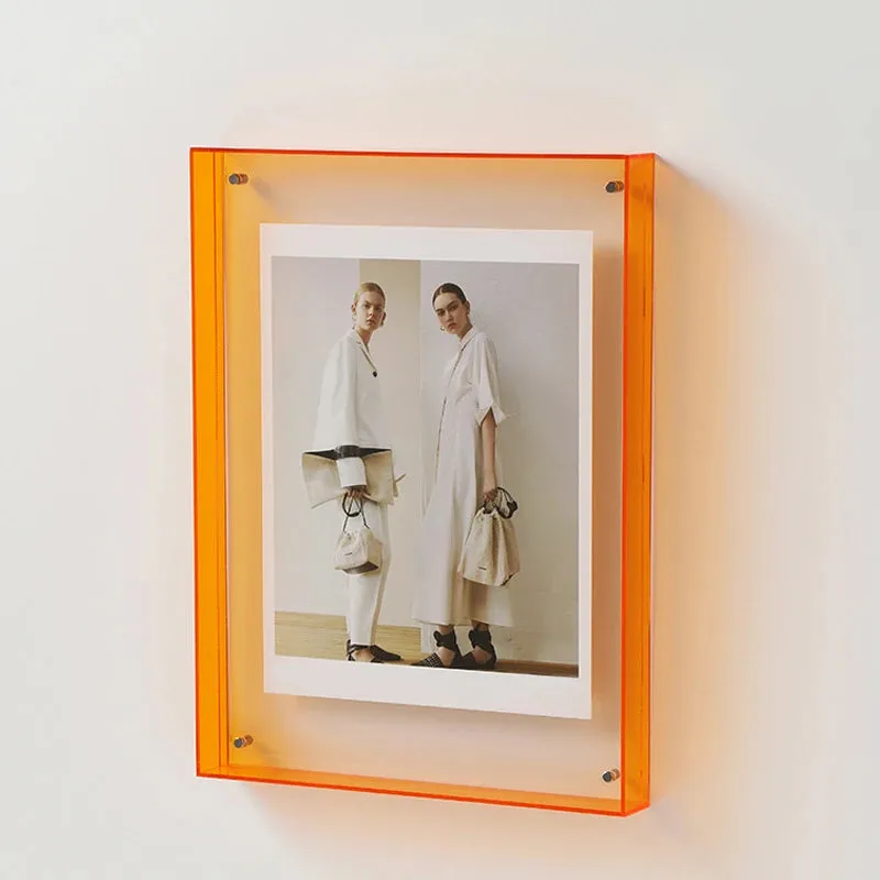 Color Glow Acrylic Photo Frame