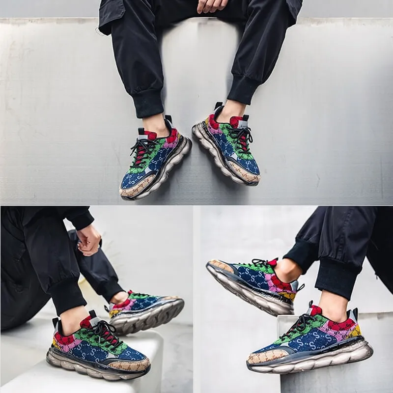 Colorful Chunky shoes - Velzard Buck Sneakers
