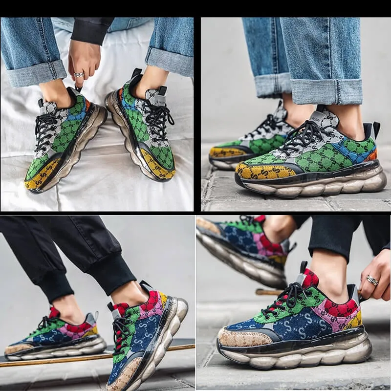 Colorful Chunky shoes - Velzard Buck Sneakers