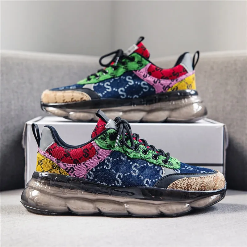 Colorful Chunky shoes - Velzard Buck Sneakers