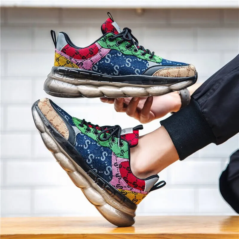 Colorful Chunky shoes - Velzard Buck Sneakers
