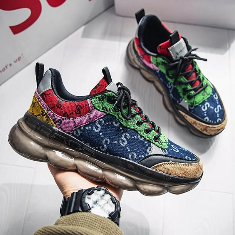 Colorful Chunky shoes - Velzard Buck Sneakers