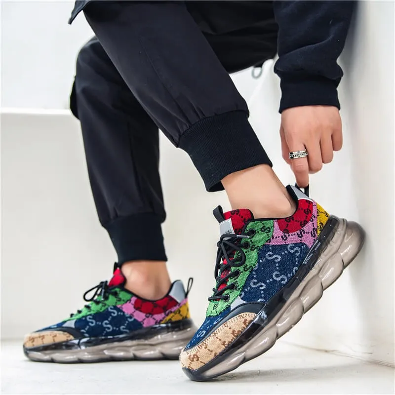 Colorful Chunky shoes - Velzard Buck Sneakers