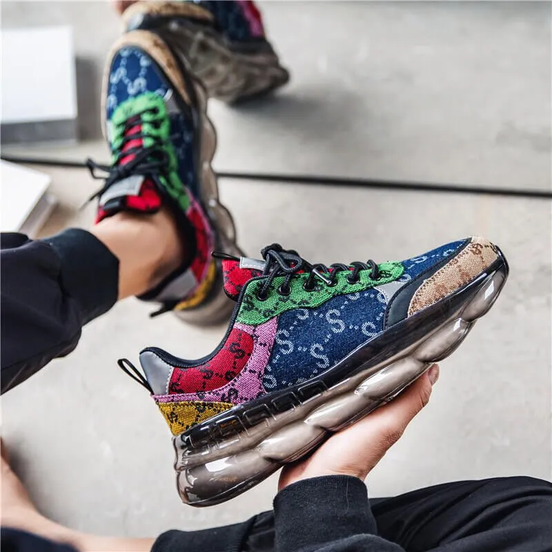 Colorful Chunky shoes - Velzard Buck Sneakers