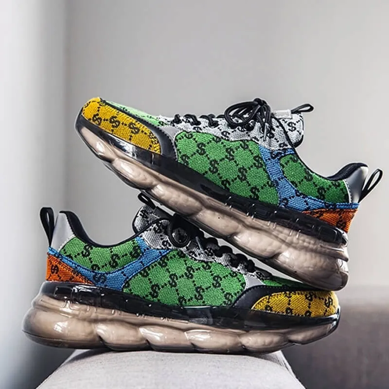 Colorful Chunky shoes - Velzard Buck Sneakers