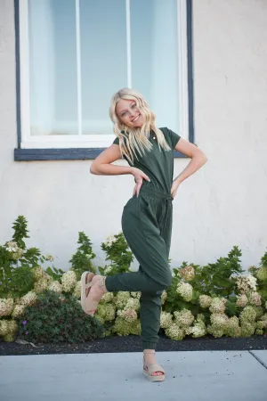 DT UNITY Jumpsuit in Green Canyon