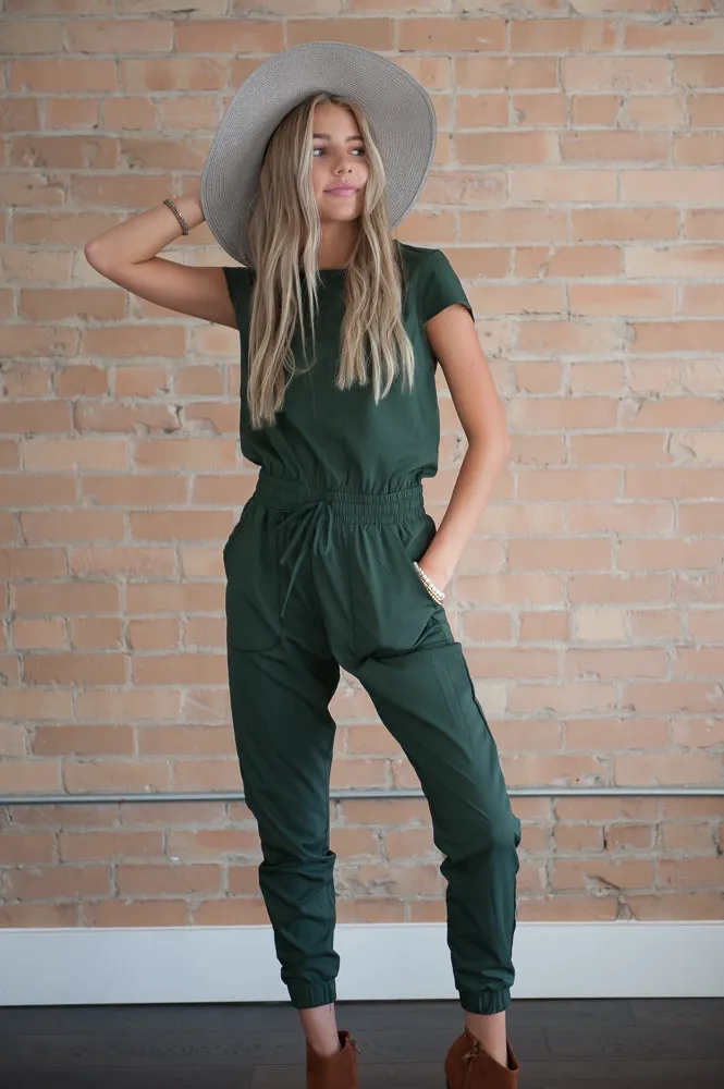 DT UNITY Jumpsuit in Green Canyon