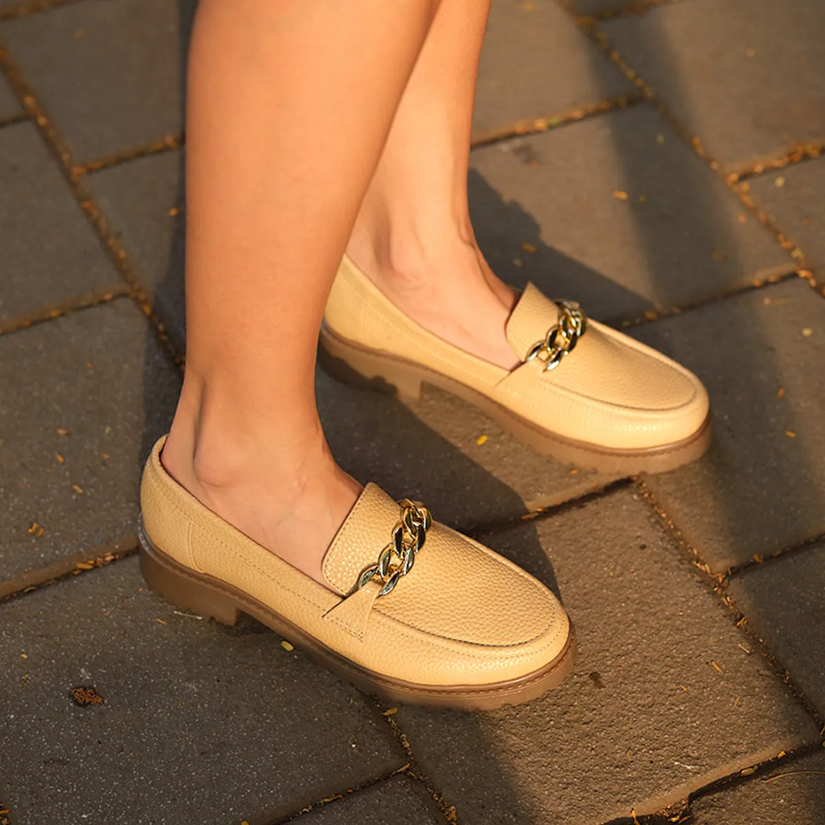 Elsie Embellished Chunky Loafers