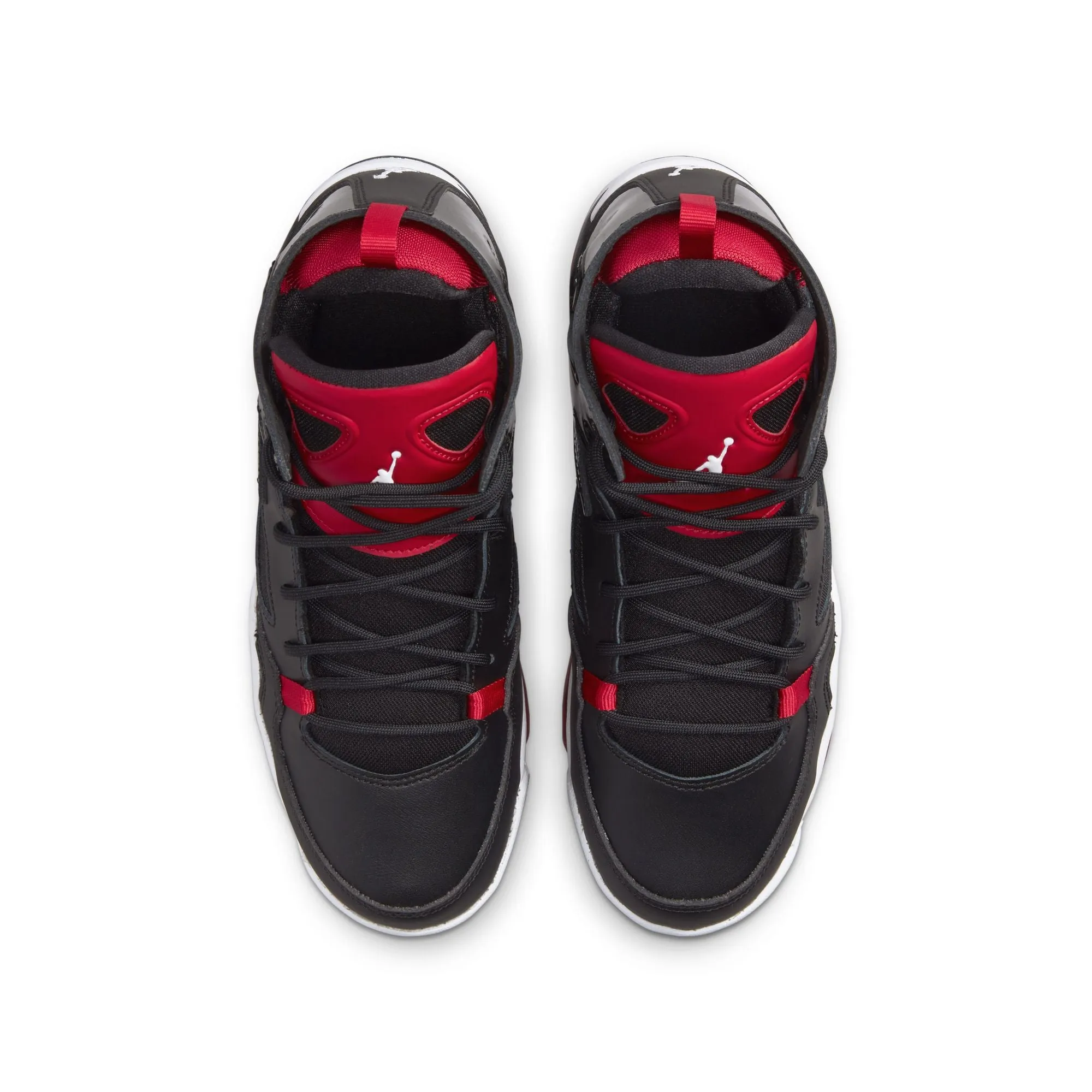 KIDS JORDAN FLIGHT CLUB '91 (BLACK/WHITE/UNIVERSITY RED)