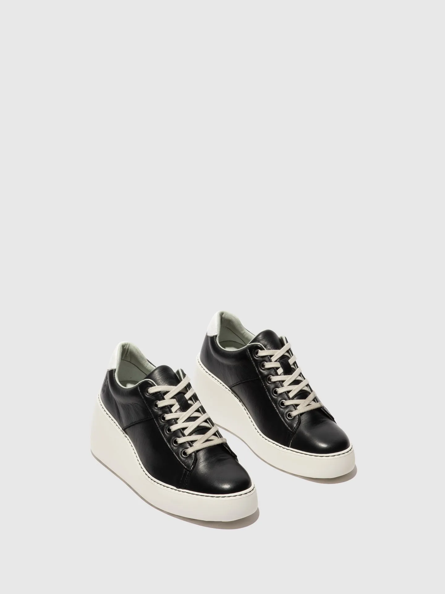 Lace-up Trainers DELF580FLY BLACK/WHITE
