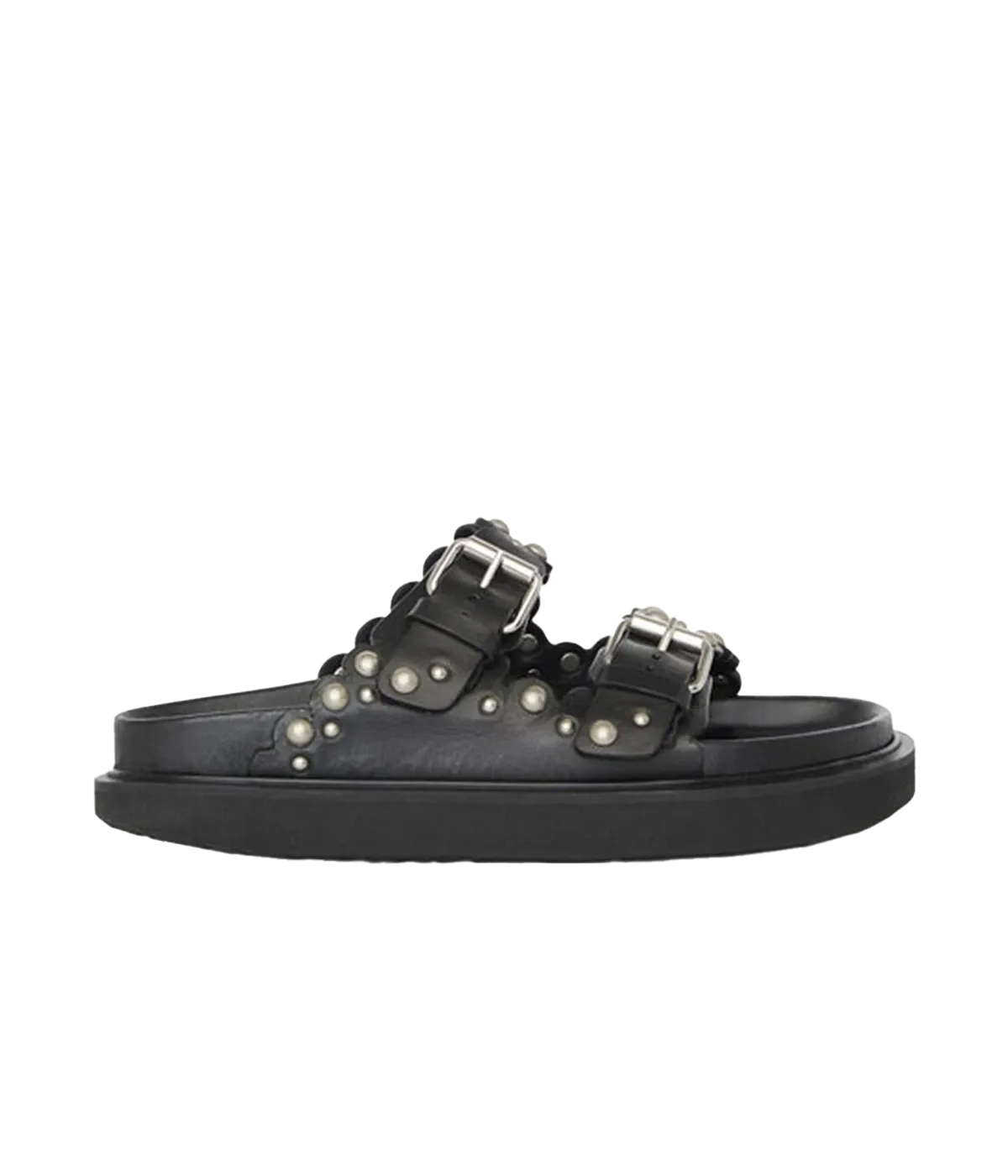 Lennya Sandal in Black Silver