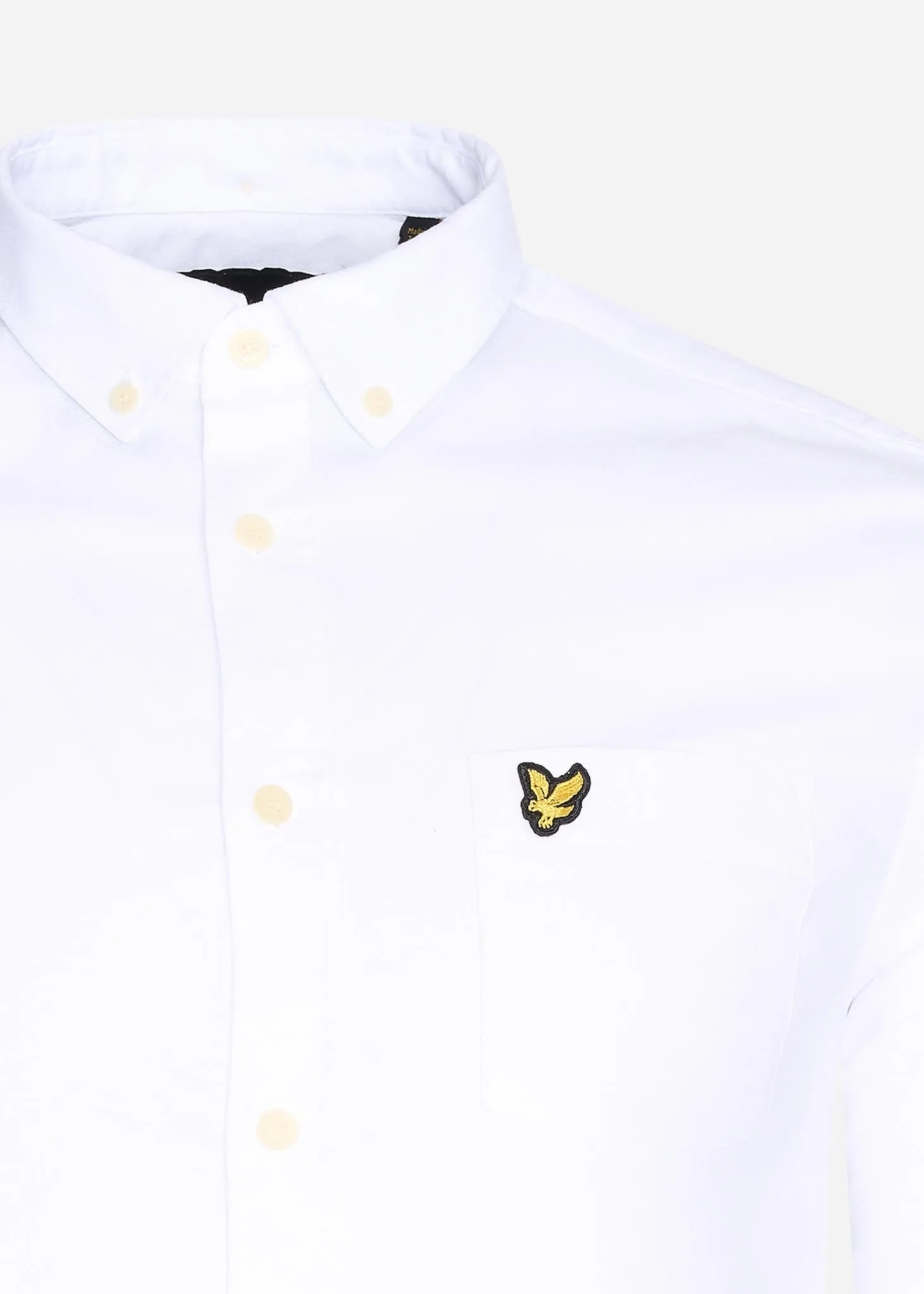 Light weight oxford shirt - white