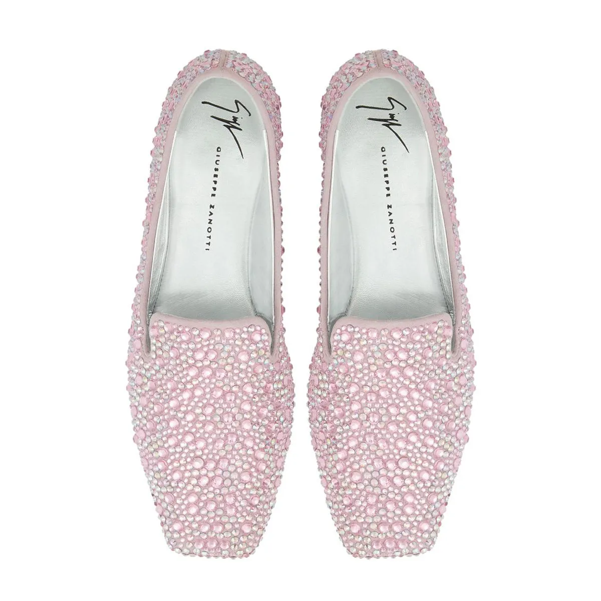 Lumineux Crystal Embellished Loafers