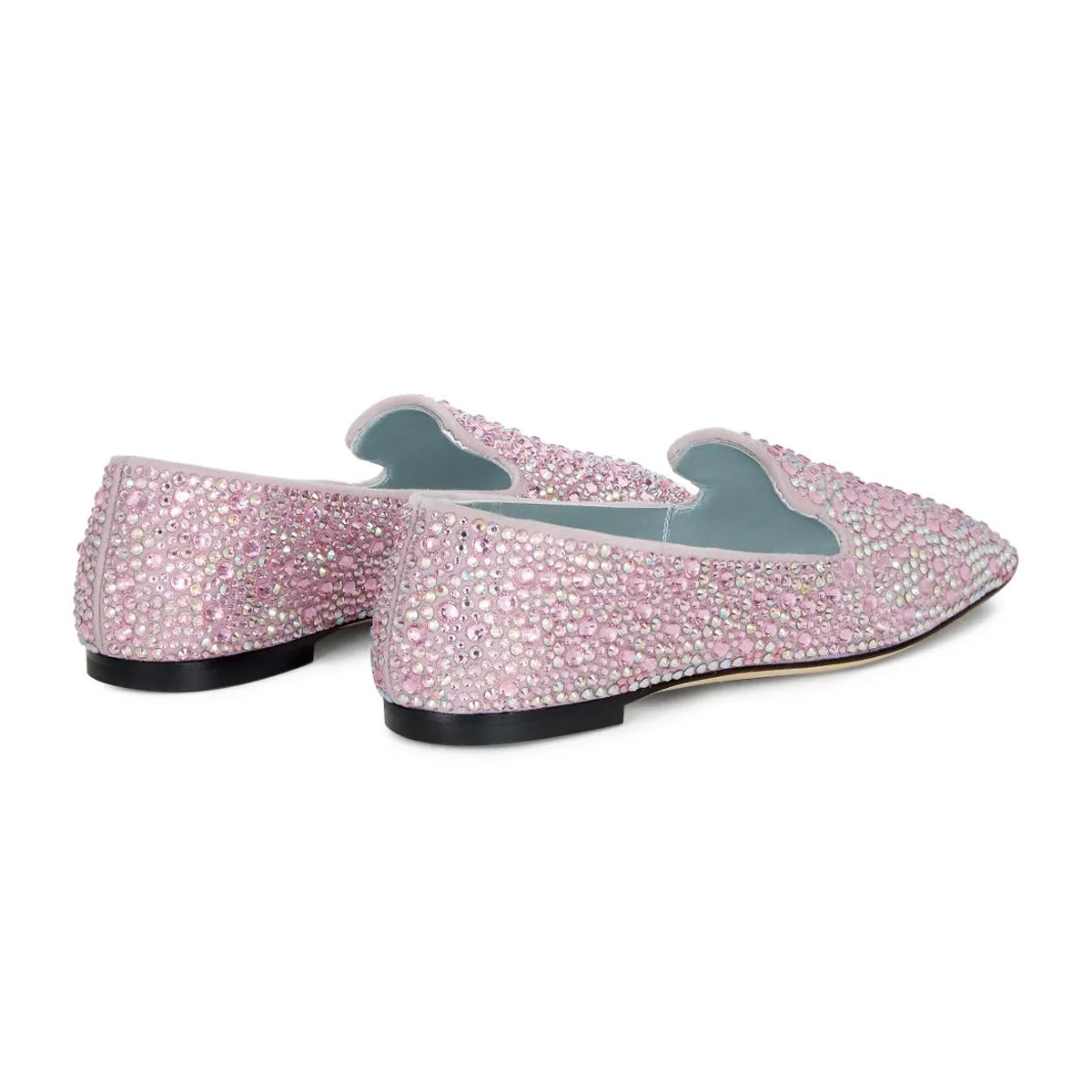Lumineux Crystal Embellished Loafers