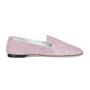 Lumineux Crystal Embellished Loafers