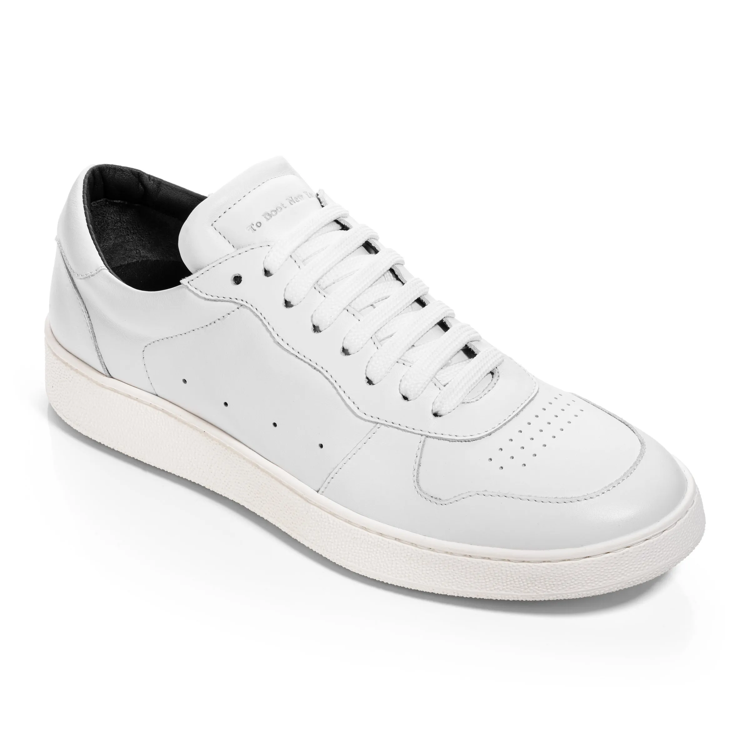 Middleton All-White Calf Court Sneaker