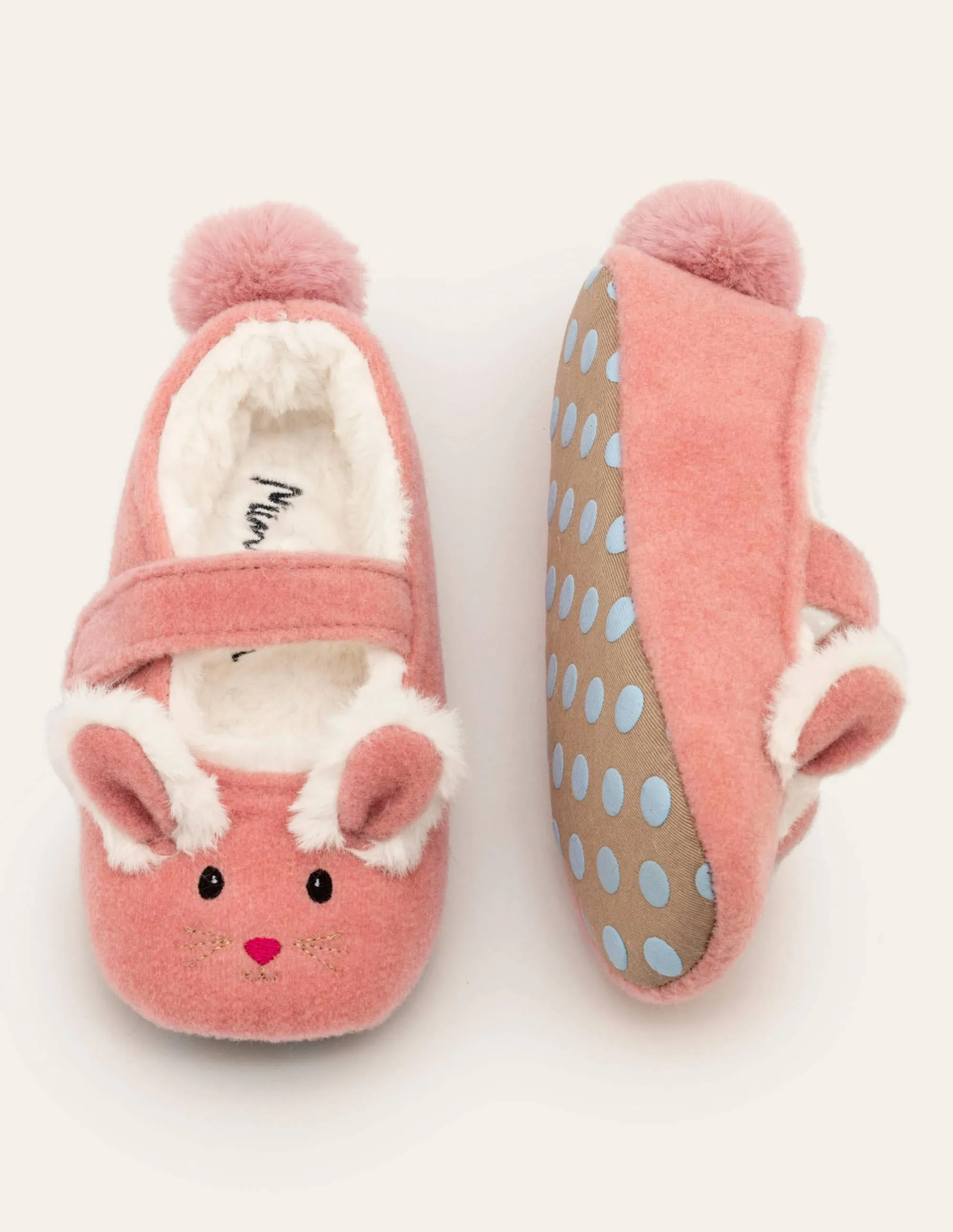 Novelty Slippers-Boto Pink