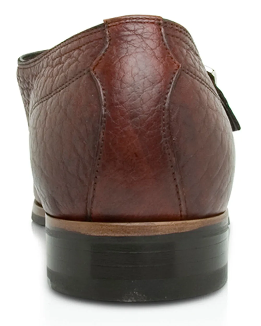 Parma Bisonte Monk Strap Loafer in Tobacco