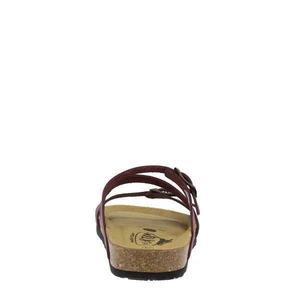 Plakton 181210 Burgundy Sandals