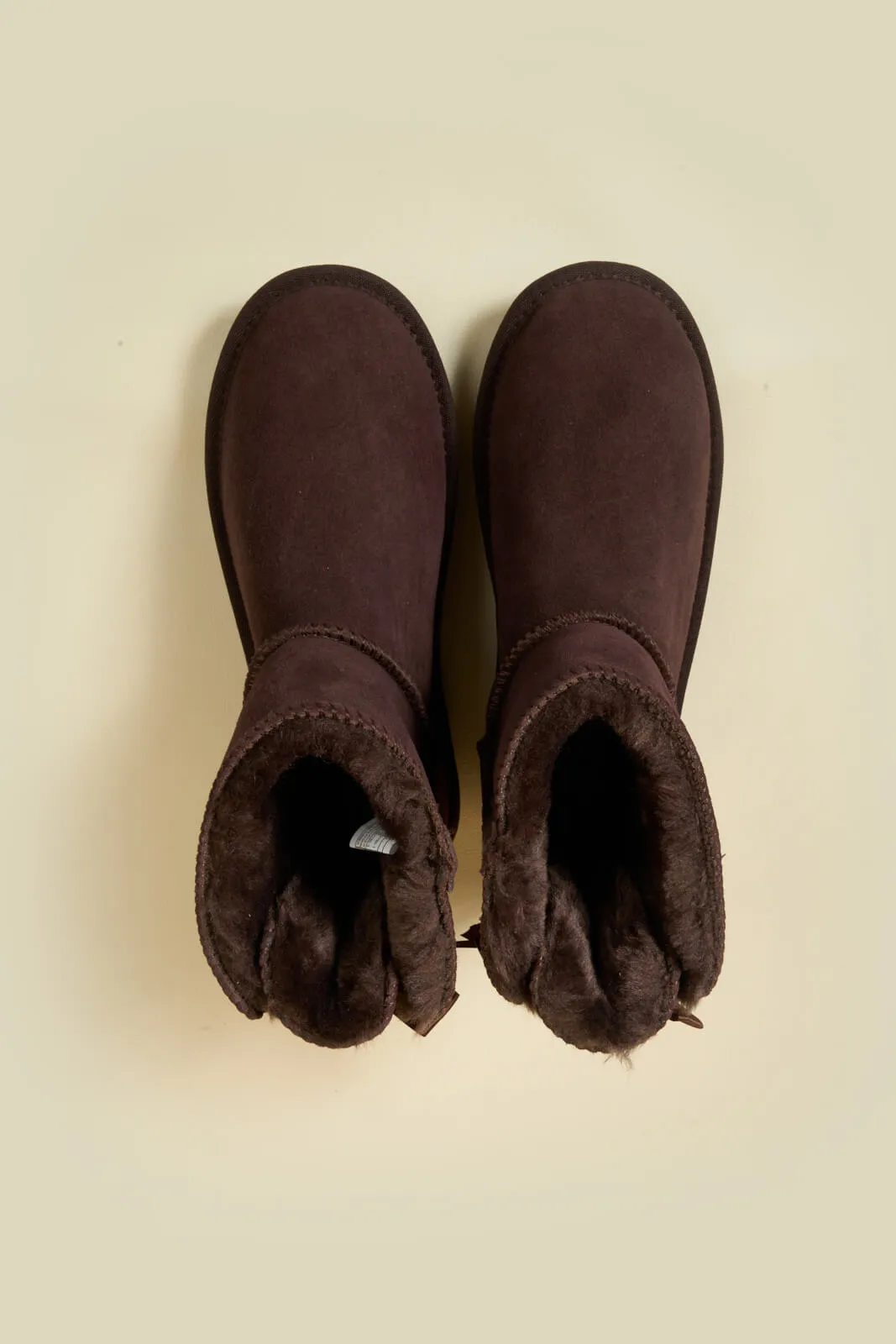 SMAIBULUN Ugg | Bailey Bow Ugg Mini Boots - Chocolate