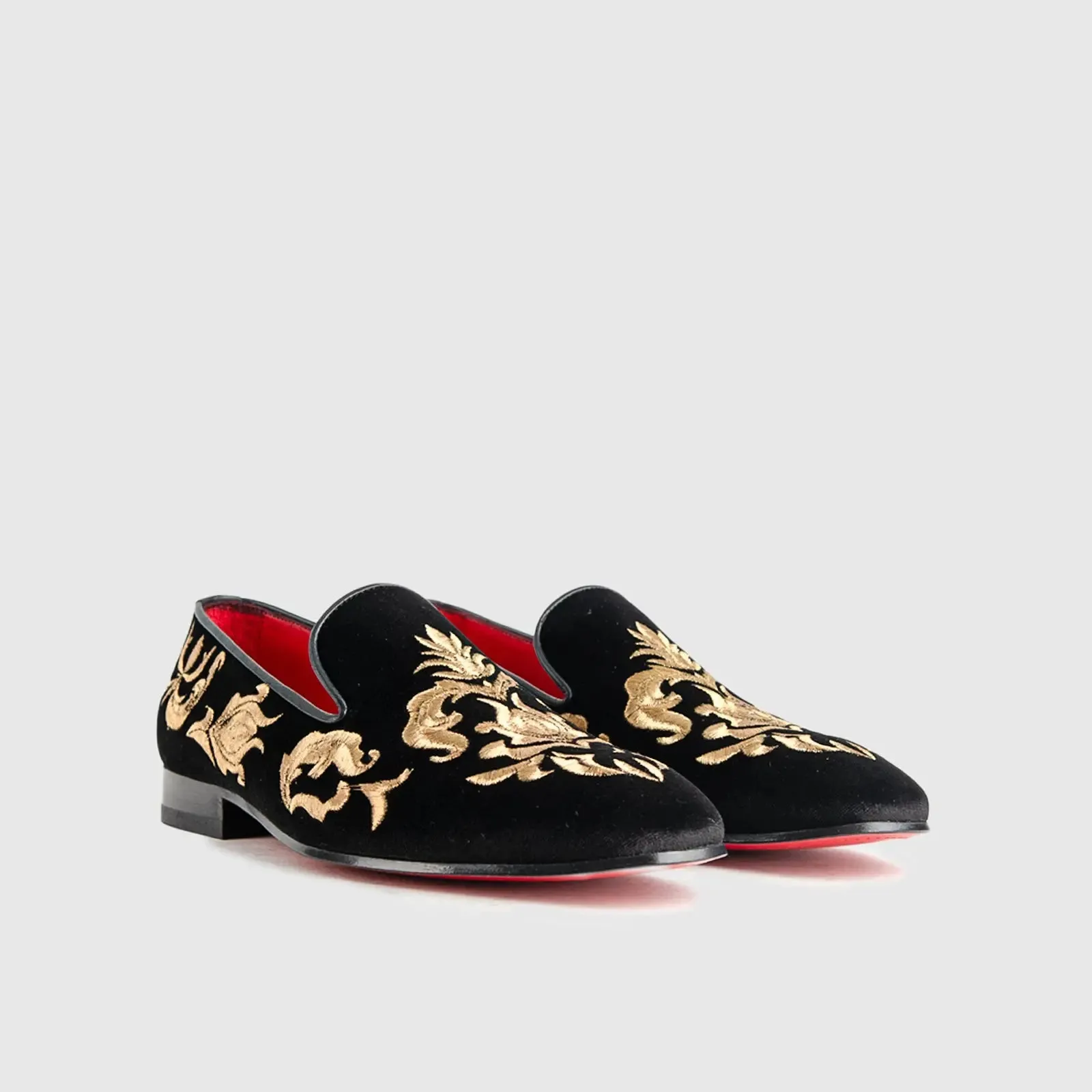 Statement Dress Loafers 1214 Black/Gold