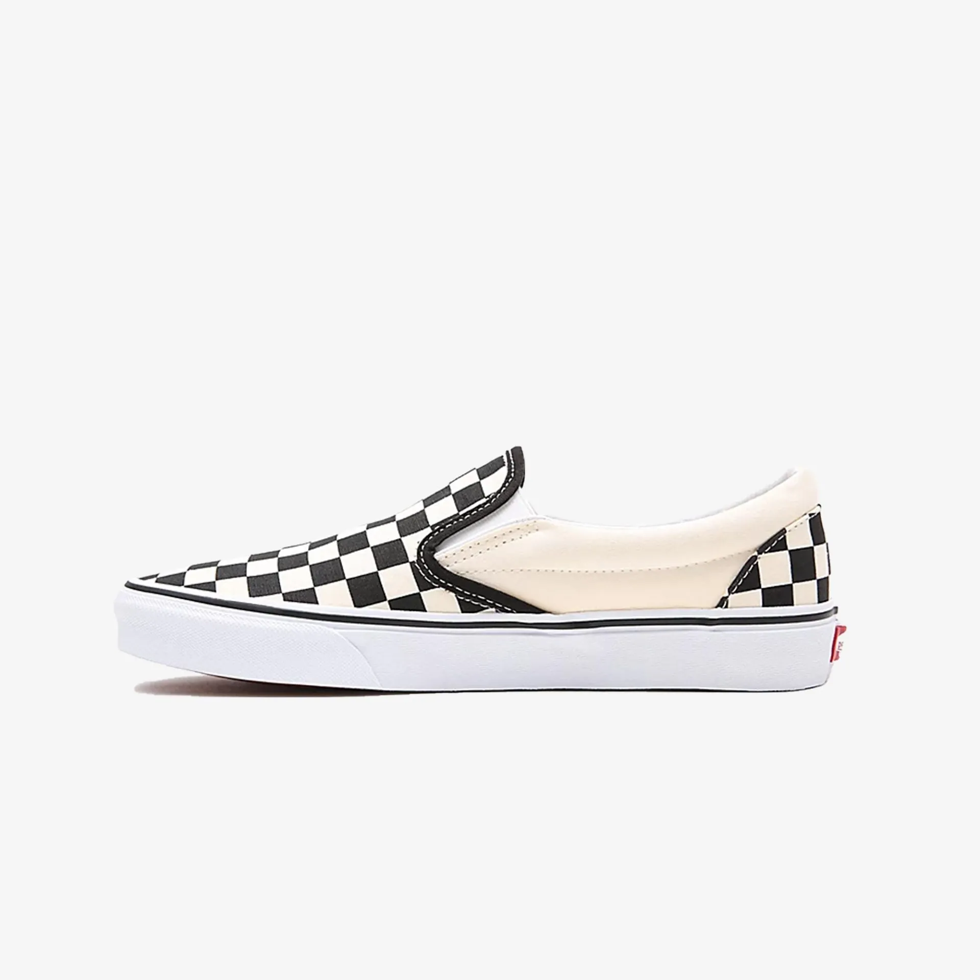 Vans | CHECKERBOARD CLASSIC SLIP-ON  { BLACK/WHITE