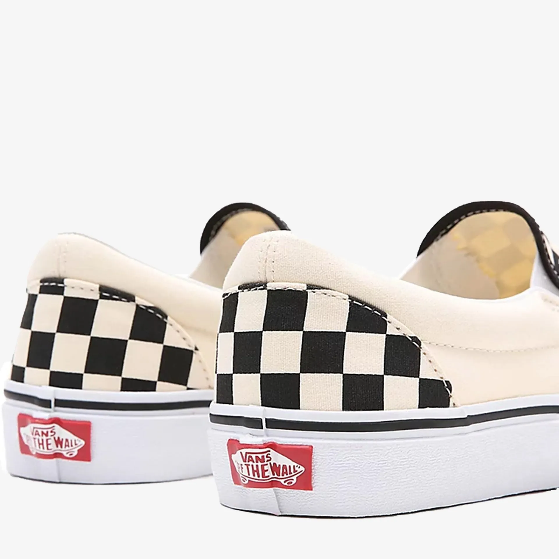 Vans | CHECKERBOARD CLASSIC SLIP-ON  { BLACK/WHITE