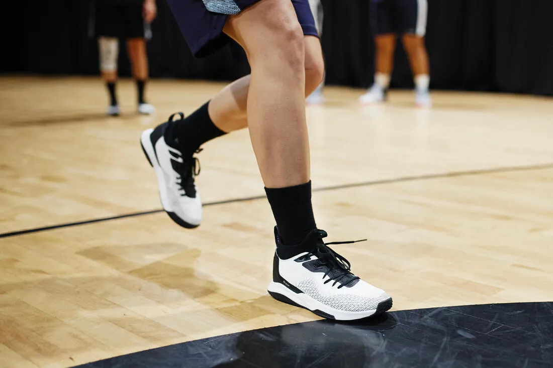 Women's Basketball Shoes Fast 500 - White/Black