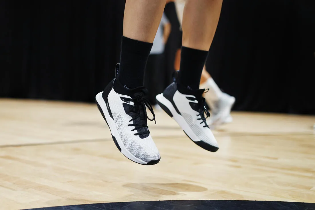 Women's Basketball Shoes Fast 500 - White/Black