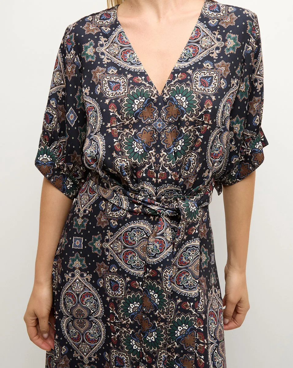 Wyatt Kaleidoscope-Print Dress